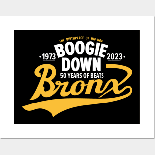 Boogie Down Bronx lettering - 50 years of Hip Hop Posters and Art